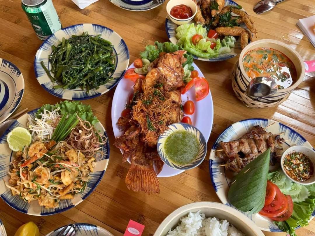 Golden Lotus Spa & Homestay Ap Thien Phuoc Экстерьер фото